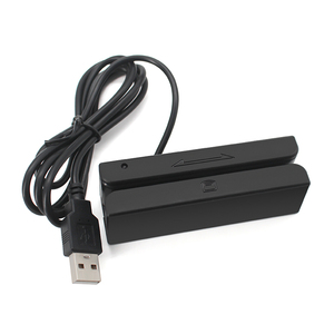 MSR580ทั้งหมด123แทร็คการจัดการแถบแม่เหล็กเครื่องอ่านบัตร Plug And Play USB Card Reader - Product Image 1