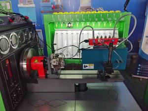 Fabricante de máquinas Dongtai, modelo de computadora CRS619, banco de pruebas de bomba de inyección diésel con inyector Common Rail y función de bomba,