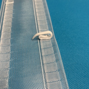 Thiết kế hiện đại Rèm nhựa S <span class=keywords><strong>Hooks</strong></span> cho văn phòng/phòng khách cửa sổ xếp nếp Bán buôn phụ kiện Rèm theo dõi/Rèm cực - Product Image 1