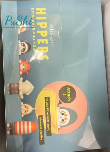mofusand MINI FIGURINE DÉCORATIVE HIPPERS - 12 par ensemble