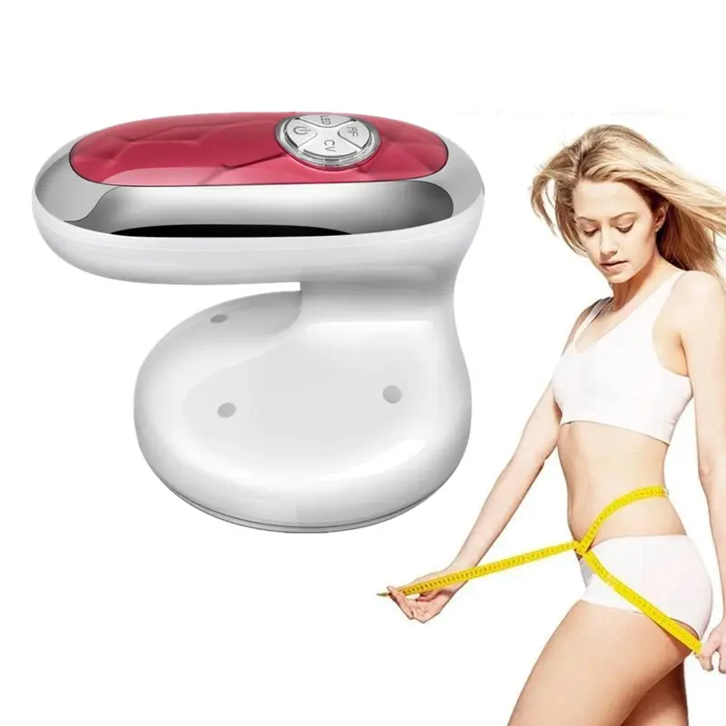 Microterapia RF portátil para reduzir a perda de peso, massagem corporal e terapia com LED vermelho, máquina queimadora de gordura corporal com redução sonora