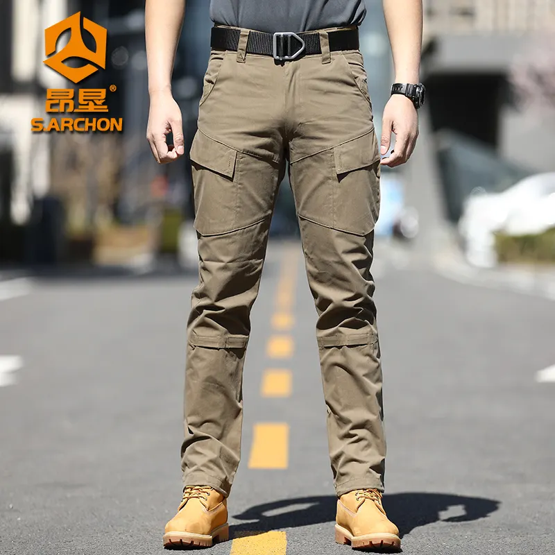 S-ARCHON nuovi pantaloni da Trekking leggeri da uomo di Design pantaloni da Trekking ad asciugatura rapida OutdoorTactical action suitsuit tuta antivento