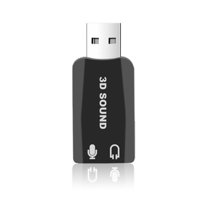 外置3D 5.1声卡USB 2.0音频适配器声卡适用于PC