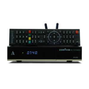 ZGEMMA H17COMBO Receptor de TV Satélite de Modo Dual con DVB S2X + DVB T2/C Equipado con Sistema Operativo Enigma2 Linux.