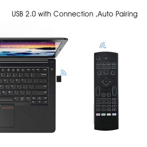 2.4GワイヤレスキーボードMX3バックライトエアマウス6軸ジャイロスコープスマートリモコンAndroidシステム用ボイスリモコン - Product Image 4
