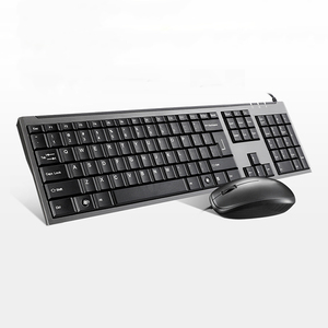 Black 104 Keys Business Ergonomic <strong>Keyboard</strong> <strong>Mouse</strong> Combo <strong>Computer</strong> Wired Usb <strong>Keyboard</strong> and <strong>Mouse</strong>