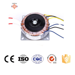 Incapsulato colla riempimento vuoto 115 v a 220v potenza di uscita multipla a bassa tensione toroidale corrente Ac trasformatore