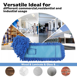 MSJ Blue Polyester Dust Replacement Easy to Remove Rectangle Cleaning Environmentally Safe and <strong>Cost</strong>-Saving by Repeated <strong>Use</strong> - Product Image 5
