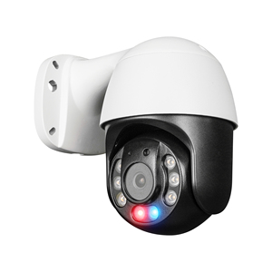 6MP 3X ซูมอัตโนมัติ PT POE รักษาความปลอดภัยกล้อง IP p/tilt ไซเรนและไฟฉายสีแดงสีฟ้าปลุกวิสัยทัศน์กลางคืนแบบ2ทางเสียง - Product Image 4