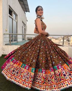 High Quality <strong>2025</strong> Exclusive Designer Collection Premium Luxury Designer Ethnic Clothing Faux Georgette Embroidered <strong>Lehenga</strong>