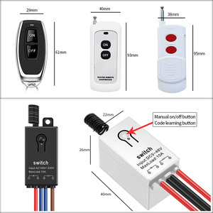 433 Rf <strong>Wireless</strong> <strong>Relay</strong> <strong>Controller</strong> Digital Remote Switch Remote Control Kit 12v Mini <strong>Relay</strong> <strong>Wireless</strong> Switch Remote Control Switches - Product Image 5