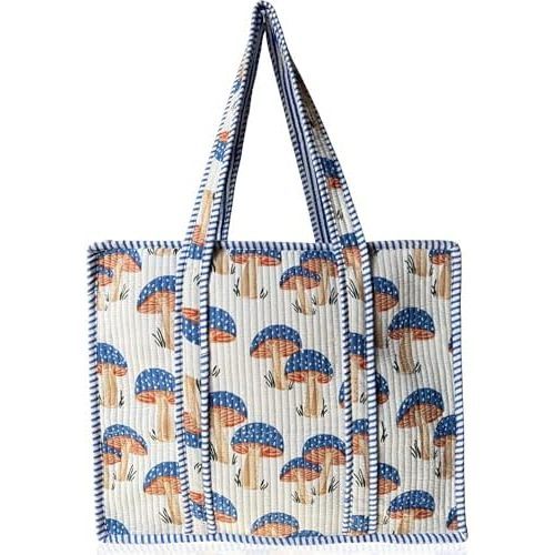 White Aria Mushroom Print
