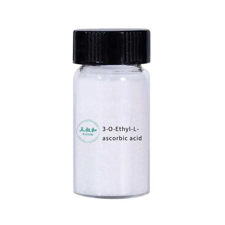 Косметическое сырье 3-о-этил-1-аскорбиновая кислота порошок витамин С этиласкорбиновая кислота CAS 86404-04-8