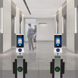 Escáner biométrico de venas de Palma sin contacto de 8 pulgadas Asistencia de empleados con lector de tarjetas Rfid Reconocimiento de venas de Palma
