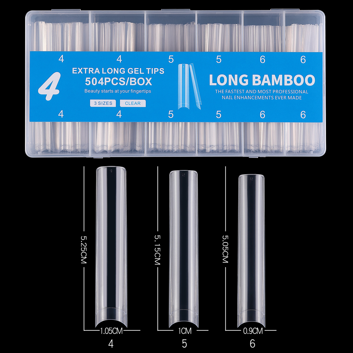 Tuyau d'eau extra long transparent 4-504 pièces-type A