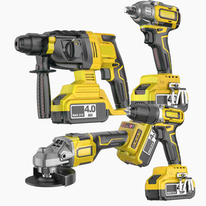 Manufacturer Tools Cordless <strong>Power</strong> Tool Combo <strong>Kit</strong> Brushless Lithium Battery Cordless <strong>Power</strong> Tool <strong>Kit</strong> - Product Image 4