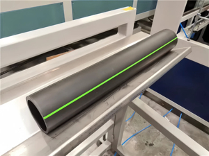 Plastik ekstruder HDPE PE PP PVC PPR elektrik hortum tel sevk borusu yapma makinesi üretim hattı - Product Image 2
