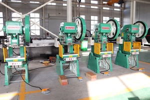压力机冲床J21S 10t 16t 25t系列带固定床的深喉动力压力机 - Product Image 6