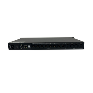 高品質プロのカラオケオーディオプロセッサ4 in 8 Out FIR機能付き耐久性のあるメタルシェル - Product Image 4