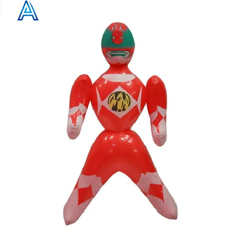 Eco-friendly in vinile PVC gonfiabile uomo alieno donna cartone animato bambola robot giocattolo per aria