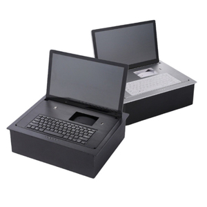Desk Lcd School Monitor Klappbare Sicherheits box für Computer tisch - Product Image 6