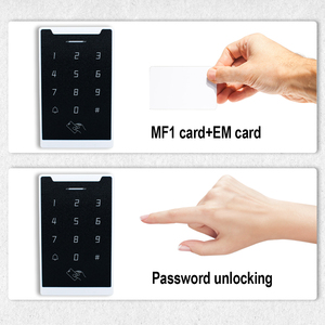 Wireless Touch Keyboard Lock ID-Karten code Türöffner Codierung für Kartenleser Tür zugangs kontrolle RFID-System Türschloss öffner - Product Image 3