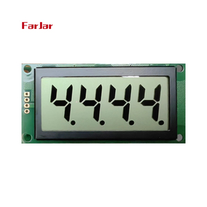 Caldwell ballistischen Fahrten schreiber S0408-HL LCD-Modul 4 Segment kleine LCD-Anzeige seriell mit Controller