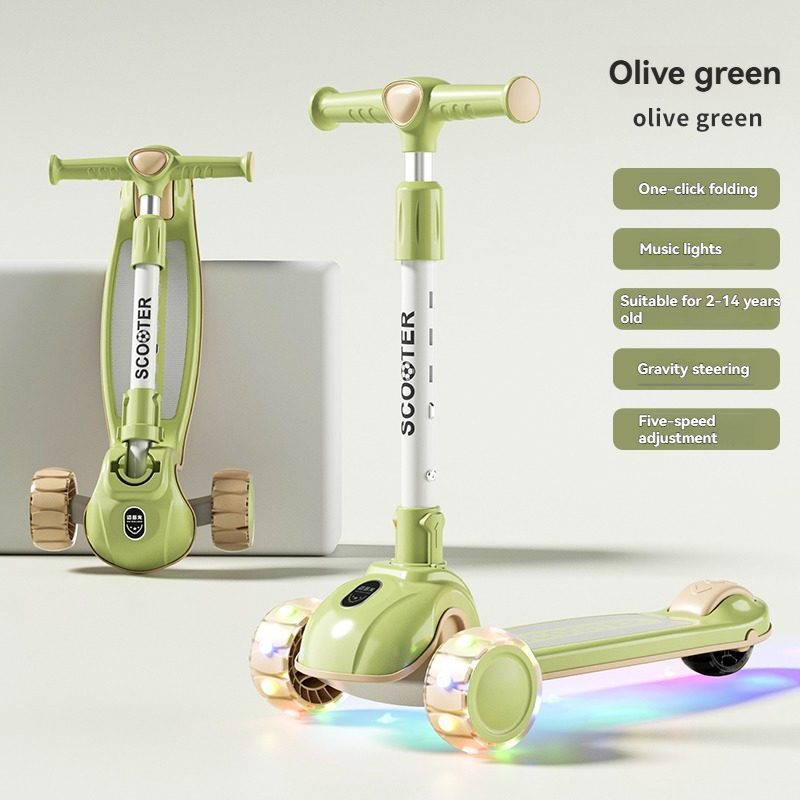 882 vert+Large roue+Musique