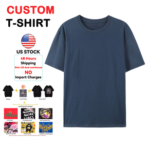 Camiseta Blanca de Algodón 100% de 160g, Transpirable, Cuello Redondo, Fabricantes de Ropa, Logotipo Personalizado, Camiseta Extra Grande para Hombre - Product Image 1