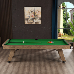 Factory Stock 8ft <strong>3</strong> in 1 <strong>Multi</strong> <strong>Function</strong> MDF <strong>Game</strong> Pool <strong>Table</strong> <strong>With</strong> Professional <strong>Table</strong> Tennis Set - Product Image 2