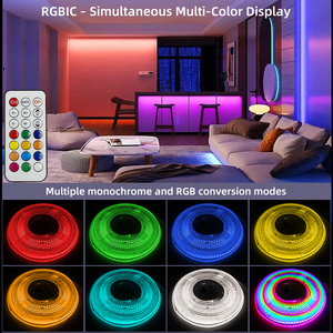 แถบไฟ LED 720 LED RGB WS2811ยืดหยุ่นกันน้ำหรี่แสงได้เทป LED แบบมืออาชีพสำหรับใช้ในบ้านและงานสถาปัตยกรรม - Product Image 3