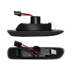 Alead ไฟเลี้ยว LED สีเหลืองอำพันเลนส์รมควันแบบไดนามิกสำหรับ BMW E46 Coupe เปิดประทุน E46ซีดาน E46การเดินทาง E46ขนาดกะทัดรัด - Product Image 4
