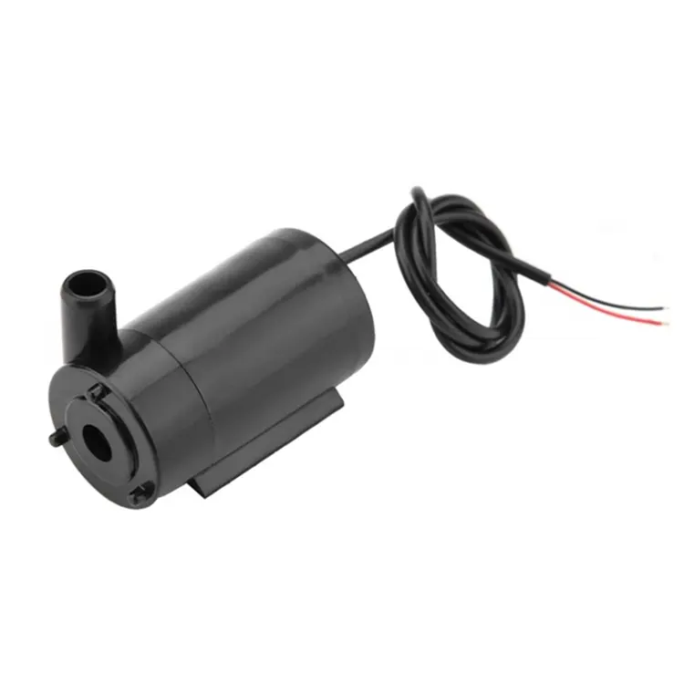 Mini bomba de agua sumergible para acuarios, minibomba de fuente con Cable USB de 4,5 V, 22CM, silenciosa, color negro