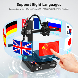Crux 1S Desktop Mini Impresora 3d Drucker FDM Quiet Printing Machine 300mm/s Fast Speed Cheap Price High-accuracy 3d <strong>Printers</strong> - Product Image 6