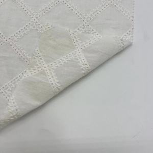 Пользовательский узор, сетчатая вышитая ткань, 100% с, белая и тканая, для большей сцены - Product Image 4