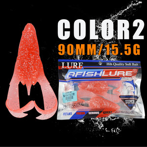 Meiling Flutuante Sapo De Água Luya Isca Macia Sapo De Água Mimicry Curly Tail Chutando Sapo De Água Fabricante Atacado - Product Image 5