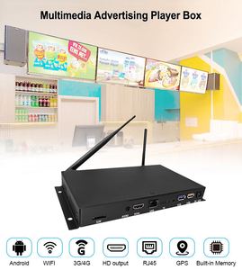 Commercial USB 3G 4G Sim <strong>Card</strong> 2K 4K Linux Android Wifi Advertising TV Media <strong>Digital</strong> Signage Player Box - Product Image 2