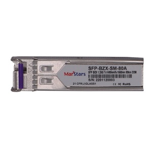 Proveedor de fábrica priceV SFP bidi 80km LC WDM modo único 1310 1490 módulo SFP módulo transceptor óptico para FTTH - Product Image 1