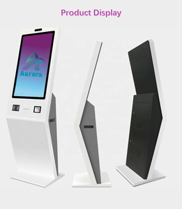 Sistema di visualizzazione del numero di accodamento automatico chiosco LCD touch screen stampante per biglietti distributore self service pagamento e terminale di ordinazione - Product Image 2