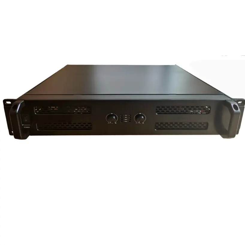 Ucuz 2 kanallı analog güç amplifikatörü KTV Bar için