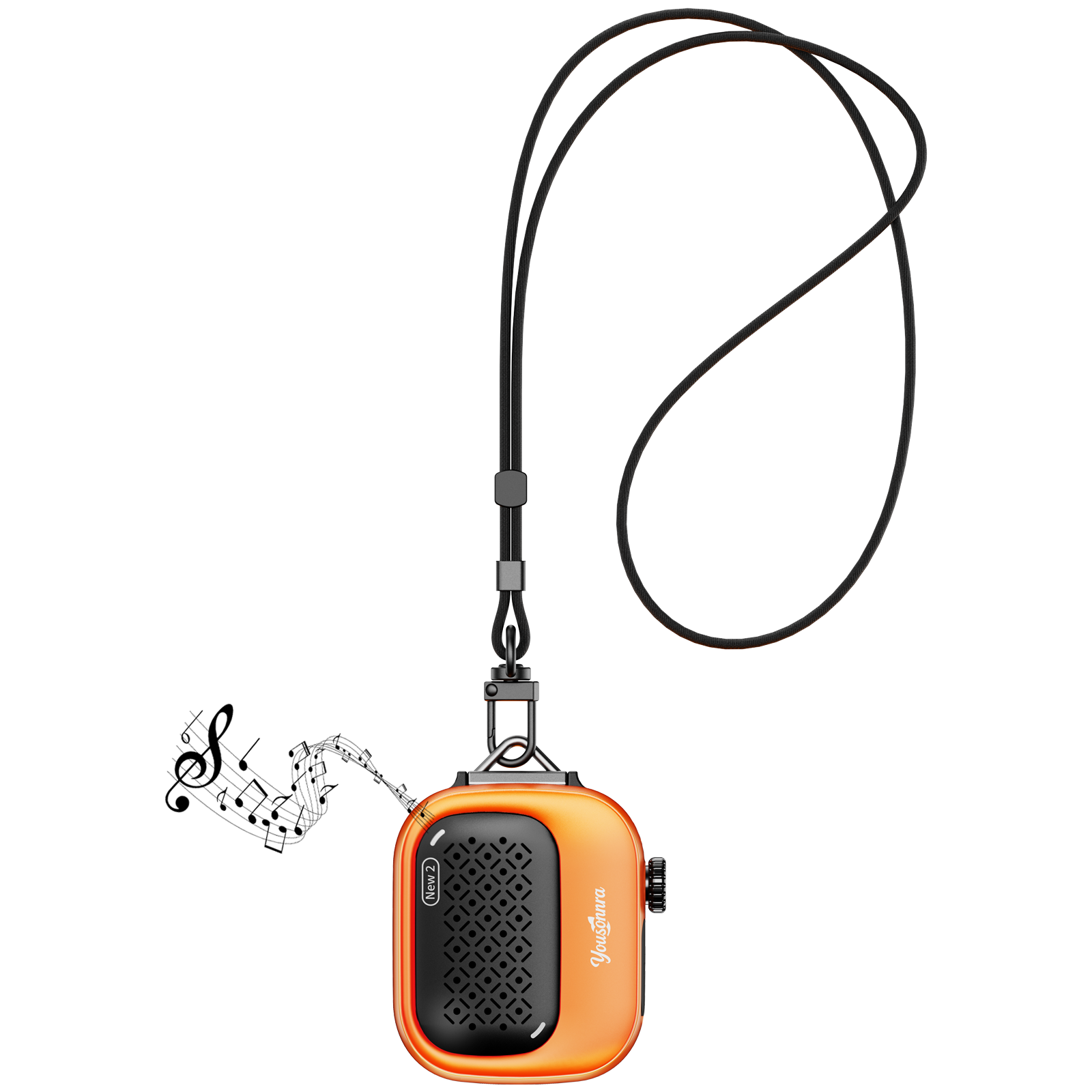 Orange-Lanyard