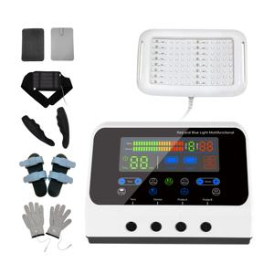 Shanghai büyük çift dalga boyu LED masaj Wound nm mavi 633nm kırmızı ışık yara iyileşmesi inflamasyon azaltma bakteri öldürme - Product Image 1