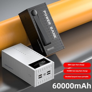LED ekran ile Fast 80000 çıkışı hızlı TYPE-C ile şarj hazinesi mah süper yüksek kapasiteli taşınabilir şarj - Product Image 2