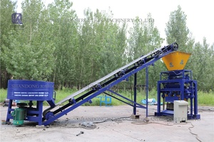 Kaidong QT4-23A Sale Semi-<strong>automatic</strong> <strong>Block</strong> Making Concrete Hollow Solid Interlocking Brick Making <strong>Machine</strong> <strong>Line</strong> Manufacturer - Product Image 4