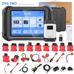 XTOOL D9S PRO WIFI-Verbindung Unterstützung für automatische Diagnose scanner ECU-Codierung Topologie-Kartierung schlüssel programmierung 42 Service funktion
