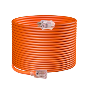 Lighted End Plug Outdoor Extension <strong>Cord</strong> <strong>14</strong> <strong>AWG</strong> 3C 16 <strong>AWG</strong> 12 <strong>AWG</strong> Outdoor Extension <strong>Cord</strong> with Indicator Light - Product Image 1