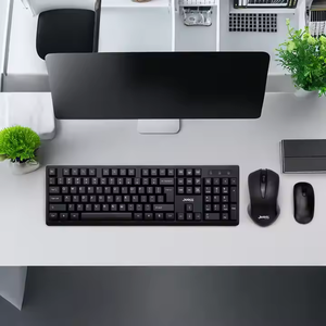 Jedel Full <strong>Size</strong> 2.4Ghz Wireless <strong>Keyboard</strong> Mouse Combo Support Different Language <strong>Layout</strong> Office Wireless <strong>Keyboard</strong> Mouse Set - Product Image 3