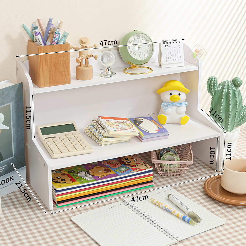 Large Double-Layer Lace Shelf
