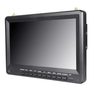 FEELWORLD FW1018SPV1 10.1 IPS 1024x600 HD <strong>FPV</strong> <strong>Monitor</strong> with Built-in Battery 5.8G 32CH Diversity Receiver 4K <strong>FPV</strong> <strong>Monitor</strong> - Product Image 3