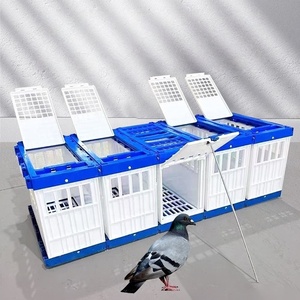 USMILEPET飛行機トレーニング用ピジョンケージインターロッキングピジョンケージ - Product Image 1